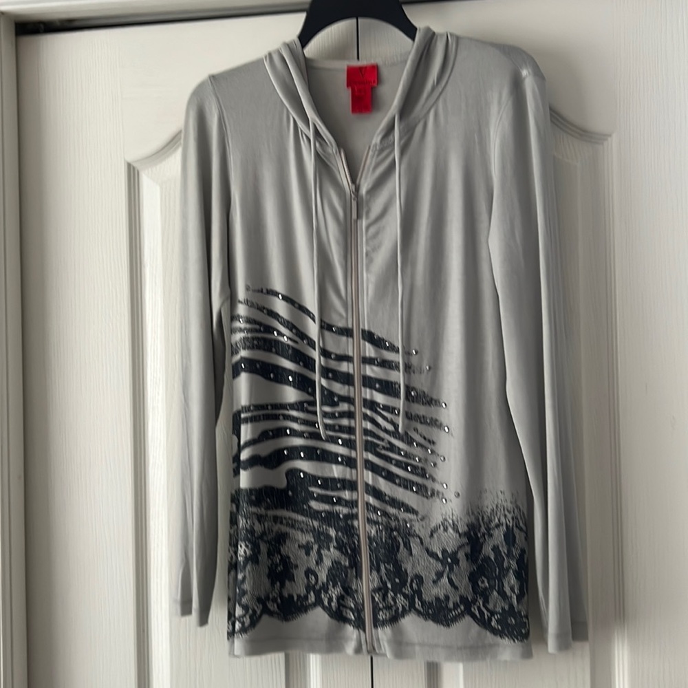 V Cristina hoodie, new.